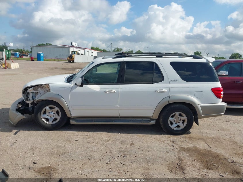 2002 Toyota Sequoia Sr5 V8 VIN: 5TDZT34A62S094999 Lot: 45309786