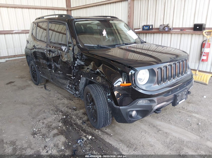Vin: zaccjbab4jph93448, lot: 45807724, jeep renegade upland edition 4x4 2018 img_1