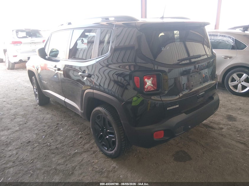 Vin: zaccjbab4jph93448, lot: 45807724, jeep renegade upland edition 4x4 20183