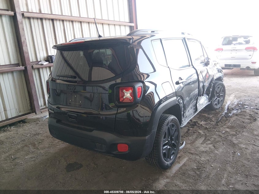 Vin: zaccjbab4jph93448, lot: 45807724, jeep renegade upland edition 4x4 20184