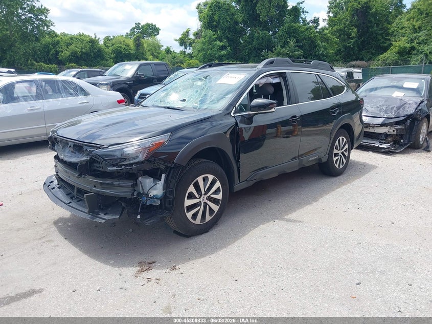 Vin: 4s4btacc3s3259476, lot: 45807759, subaru outback premium 20252