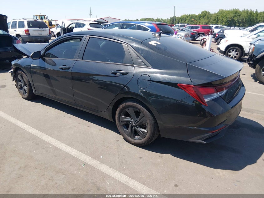Vin: 5nplm4ag3mh014066, lot: 45807776, hyundai elantra sel 20213
