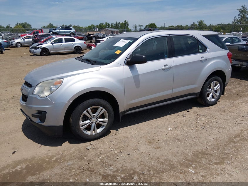 Vin: 2gnalbek8d1149159, lot: 45807782, chevrolet equinox ls 20132