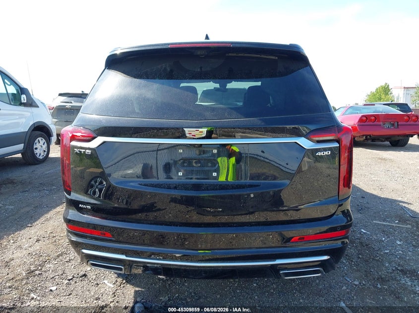 2025 Cadillac Xt6 Awd Premium Luxury VIN: 1GYKPDRS8SZ140077 Lot: 45309859