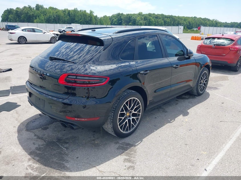 Vin: wp1aa2a51jlb16880, lot: 45807787, porsche macan sport edition 20184