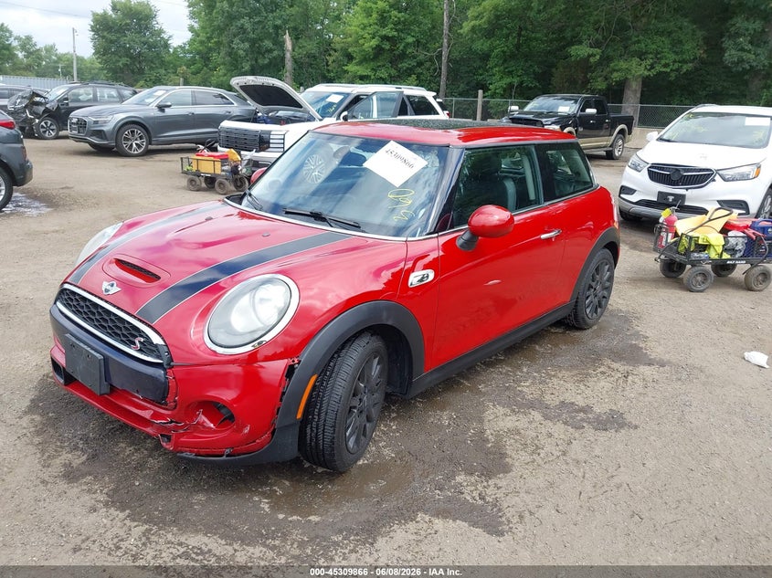 Vin: wmwxp7c59g2a42627, lot: 45807792, mini hardtop cooper s 20162