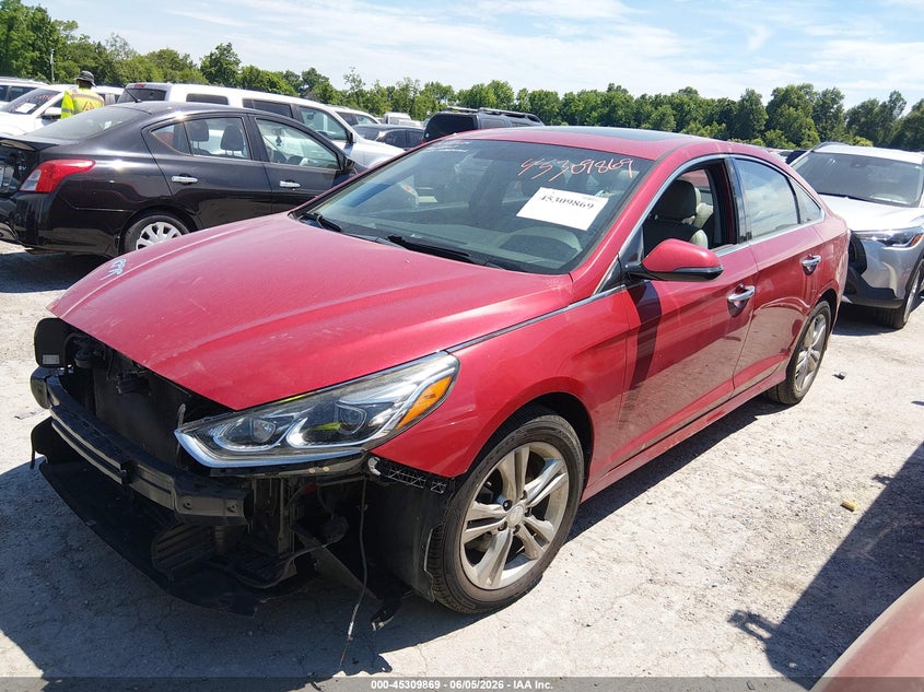 2018 HYUNDAI SONATA auction photo 2