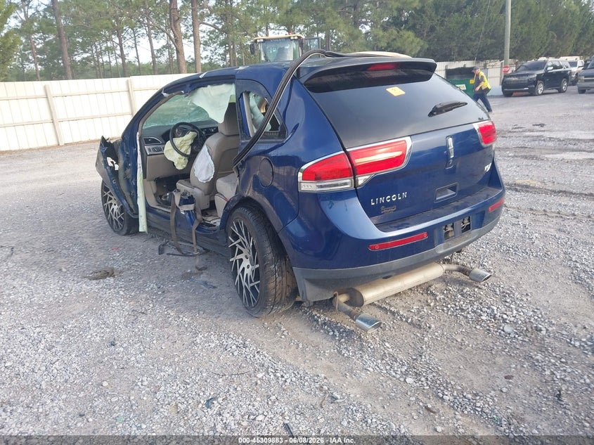 Vin: 2lmdj6jk2cbl04385, lot: 45807809, lincoln mkx 20123