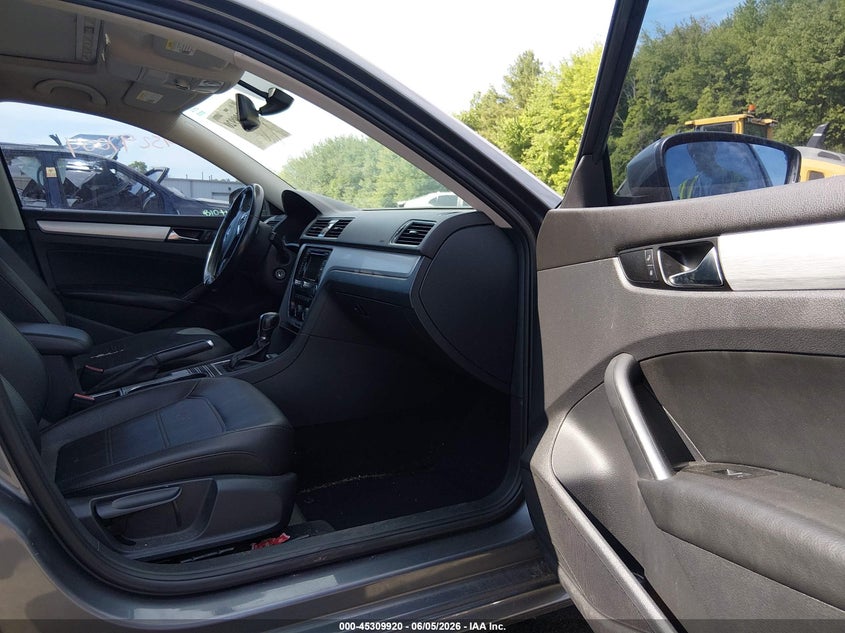 2013 Volkswagen Passat 2.0 2.0L Tdi Se grey Lot 111045309920 Vin 1VWBN7A33DC066491
