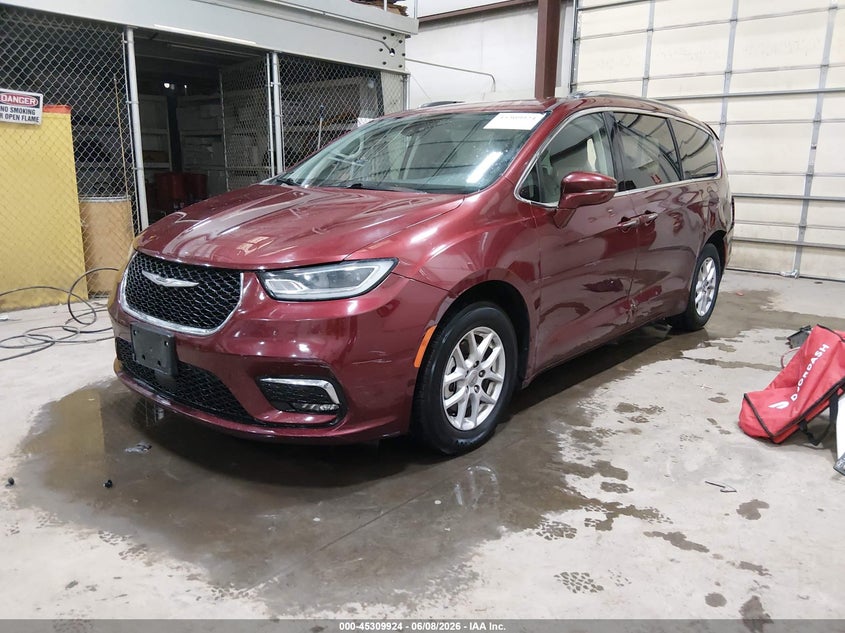 Vin: 2c4rc1bg3mr598482, lot: 45807850, chrysler pacifica touring l 20212