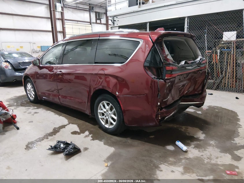 Vin: 2c4rc1bg3mr598482, lot: 45807850, chrysler pacifica touring l 20213