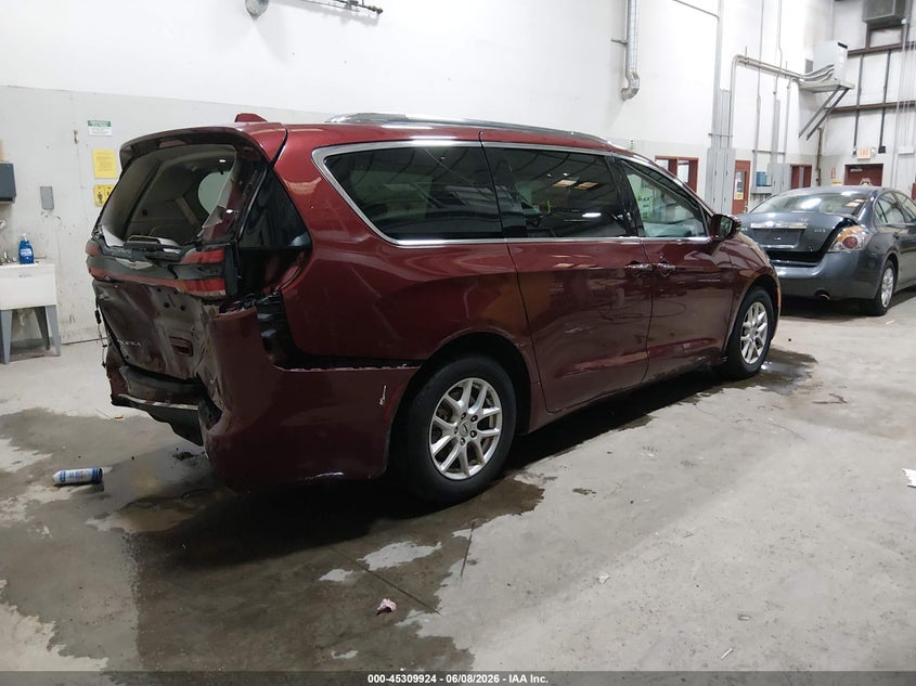 Vin: 2c4rc1bg3mr598482, lot: 45807850, chrysler pacifica touring l 20214