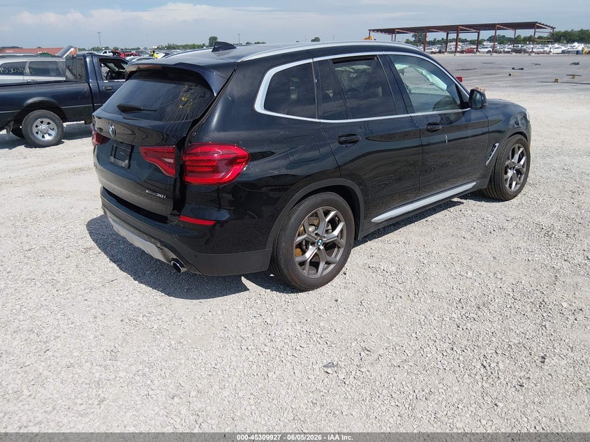 Vin: 5uxty5c08m9e71007, lot: 45807853, bmw x3 xdrive30i 20214