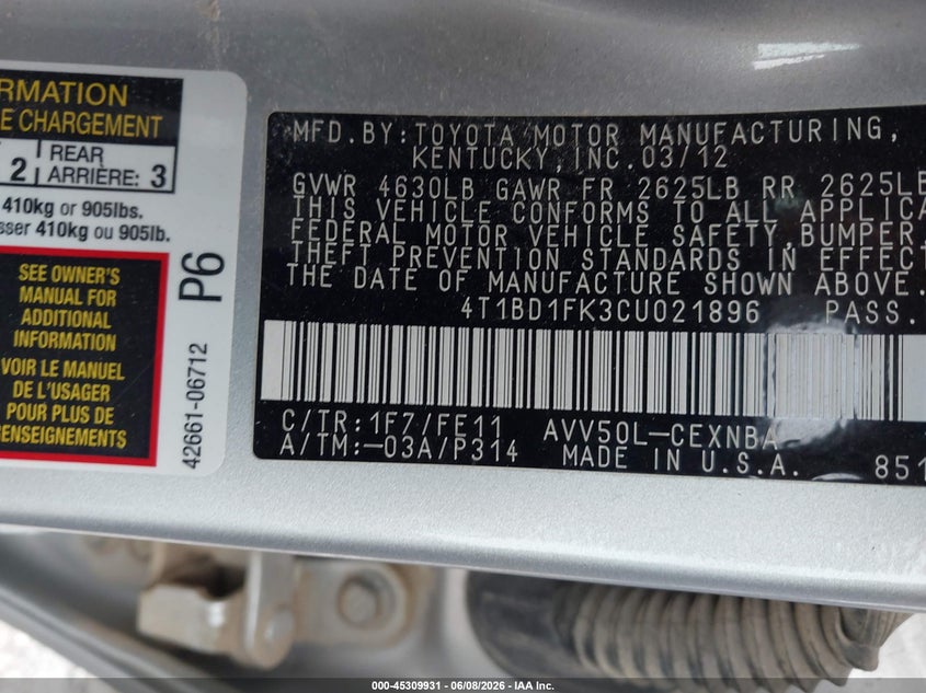 AtlanticExpress - Toyota Camry Hybrid