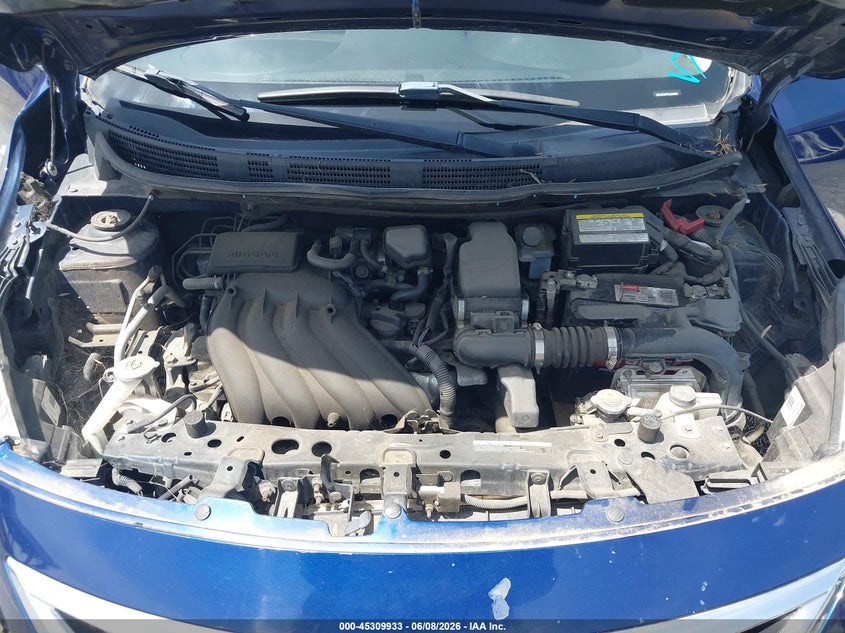 2018 NISSAN VERSA SEDAN 1.6L I-4 DOHC, VVT, 109HP