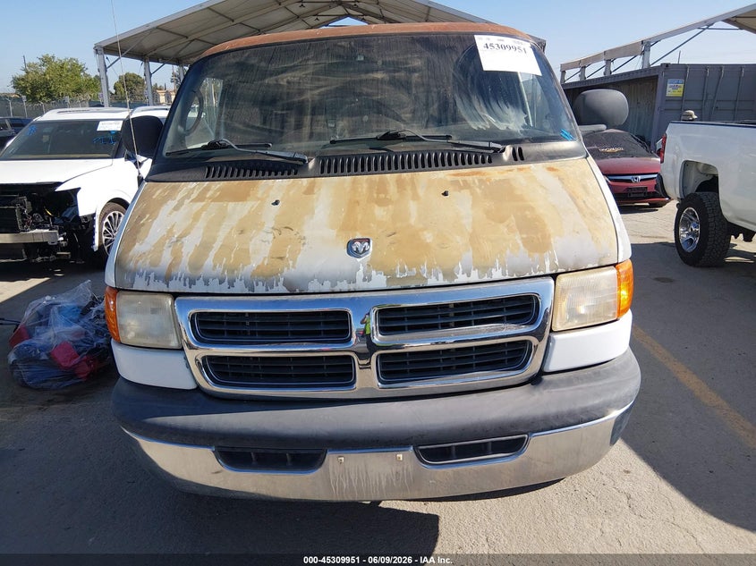 2002 Dodge Ram Wagon 2500 VIN: 2B4JB25Y02K107573 Lot: 45309951
