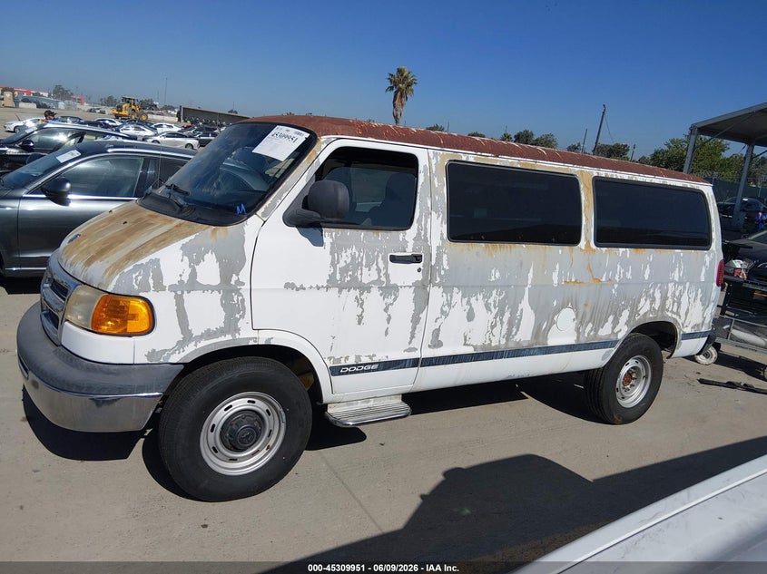 2002 Dodge Ram Wagon 2500 VIN: 2B4JB25Y02K107573 Lot: 45309951