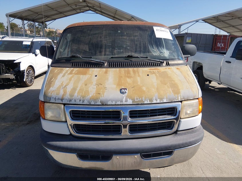 2002 Dodge Ram Wagon 2500 VIN: 2B4JB25Y02K107573 Lot: 45309951