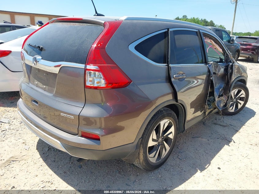 Vin: 5j6rm3h9xgl018041, lot: 45807893, honda cr-v touring 20164