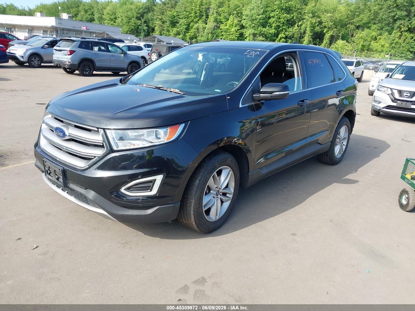 Vin: 2fmpk4j84gbb25284, lot: 45807898, ford edge sel 20162