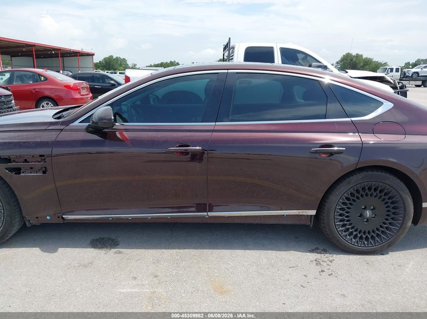 2021 Genesis G80 3.5T Rwd VIN: KMTGC4SD3MU064143 Lot: 45309982