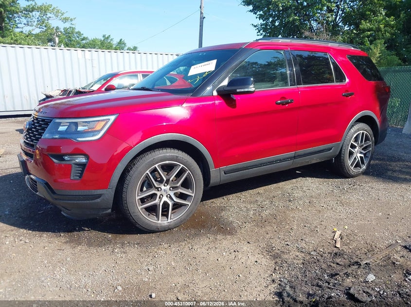 2019 Ford Explorer Sport 1FM5K8GT8KGA18671 photo 1