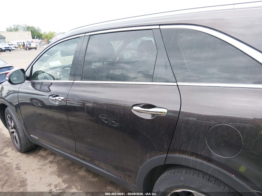 2017 KIA SORENTO SPORT UTILITY VEHICLE 3.3L V-6 DI, DOHC, VVT, 290HP