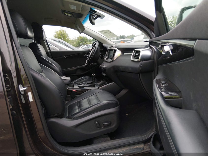 2017 KIA SORENTO SPORT UTILITY VEHICLE 3.3L V-6 DI, DOHC, VVT, 290HP