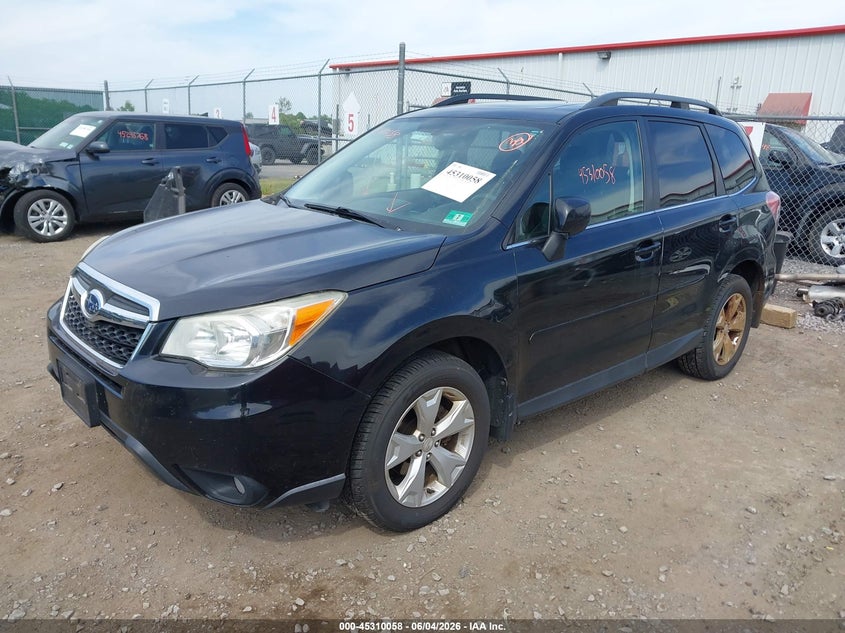 Vin: jf2sjajc4eh491719, lot: 45807984, subaru forester 2.5i limited 20142