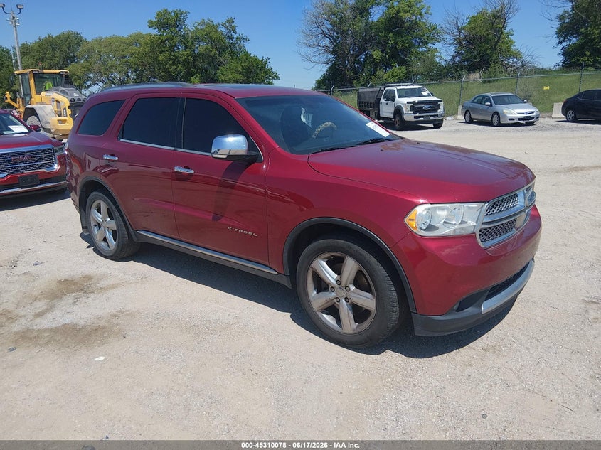Vin: 1c4rdjeg5dc666542, lot: 45808004, dodge durango citadel 2013 img_1