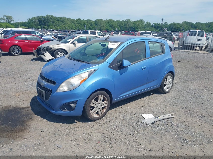 Vin: kl8cb6s98ec481880, lot: 45808005, chevrolet spark ls auto 20142