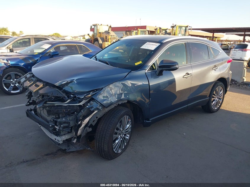 2021 TOYOTA VENZA auction photo 2