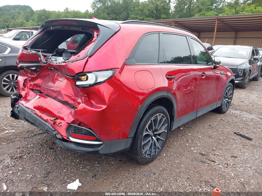 Vin: jm3kjeha7s1129583, lot: 45808022, mazda cx-70 phev premium plus package 20254
