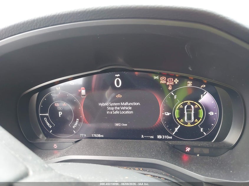 2025 Mazda Cx-70 Phev Premium Plus Package VIN: JM3KJEHA7S1129583 Lot: 45310096