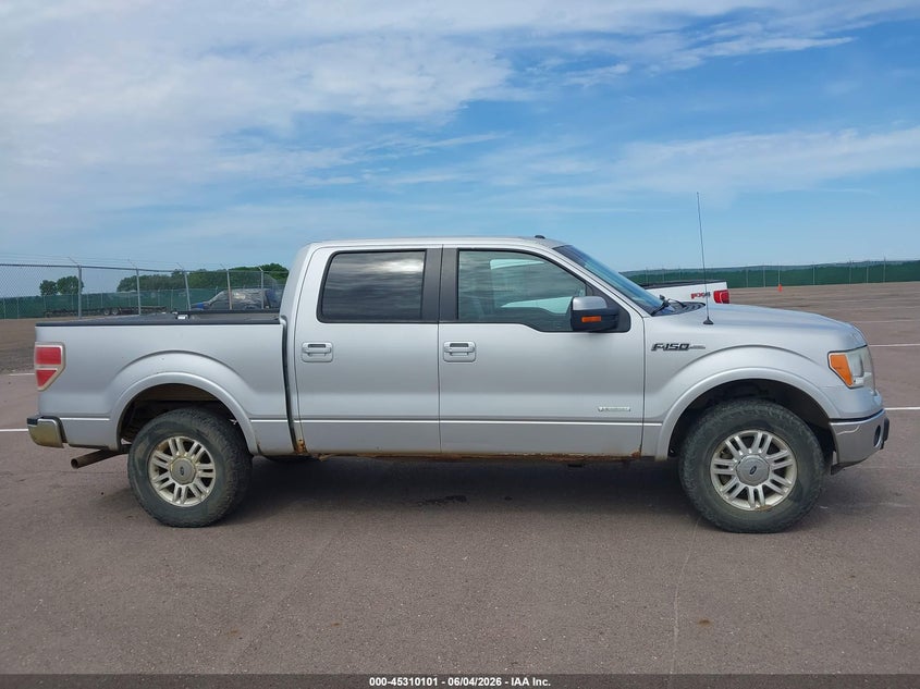 2013 Ford F-150 Lariat VIN: 1FTFW1ET8DKG31199 Lot: 45310101