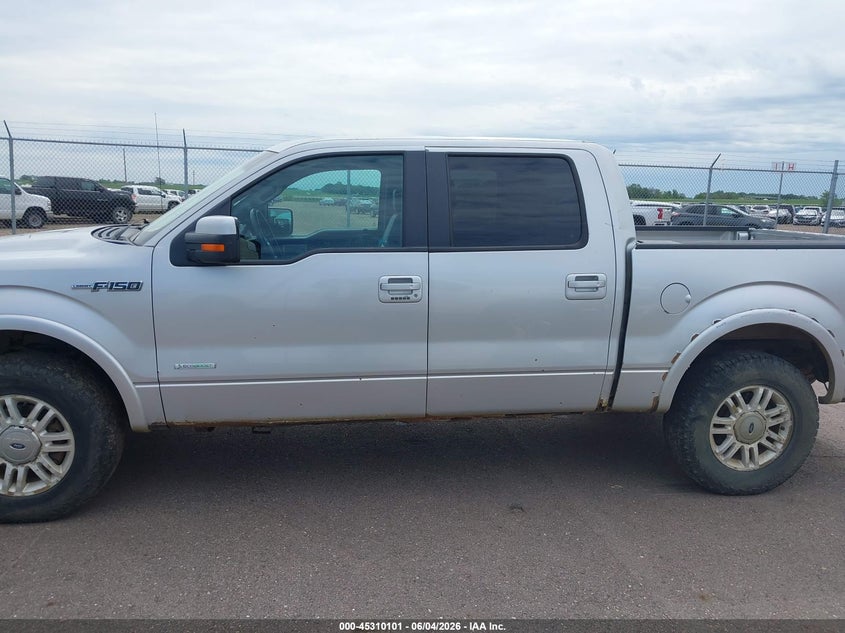 2013 Ford F-150 Lariat VIN: 1FTFW1ET8DKG31199 Lot: 45310101