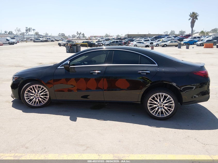 2025 Mercedes-Benz Cla 250 Coupe VIN: W1K5J4GB0SN498813 Lot: 45310103