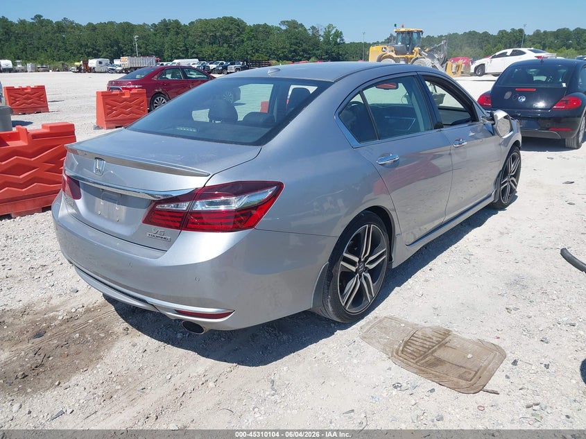 Vin: 1hgcr3f93ha018171, lot: 45808030, honda accord touring v6 20174