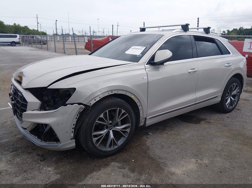 Vin: wa1evaf11md036043, lot: 45808037, audi q8 premium plus 55 tfsi quattro tiptronic 20212