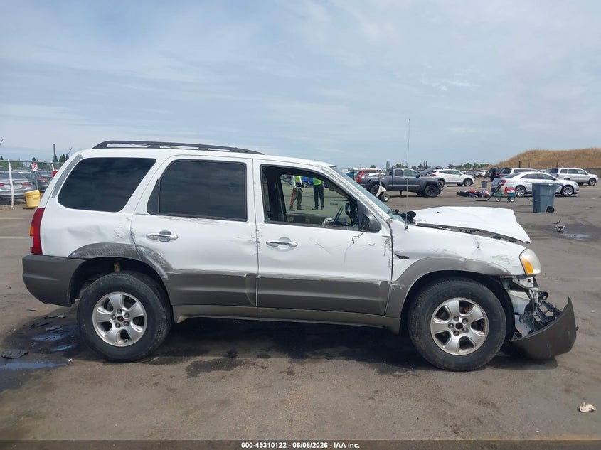 2001 Mazda Tribute Es V6/Lx V6 VIN: 4F2YU08121KM11782 Lot: 45310122
