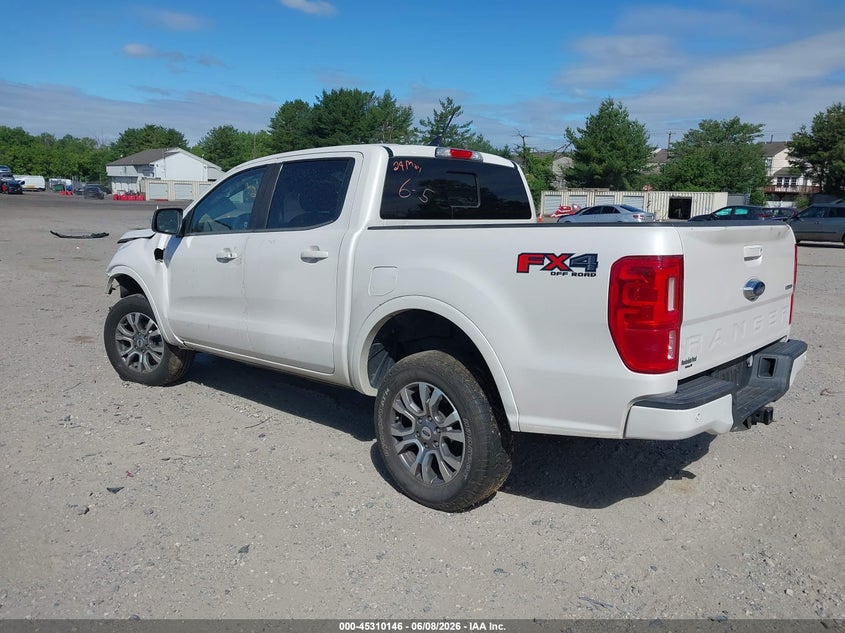 Vin: ifter4fh3kla37092, lot: 45808072, ford ranger supercab 20193