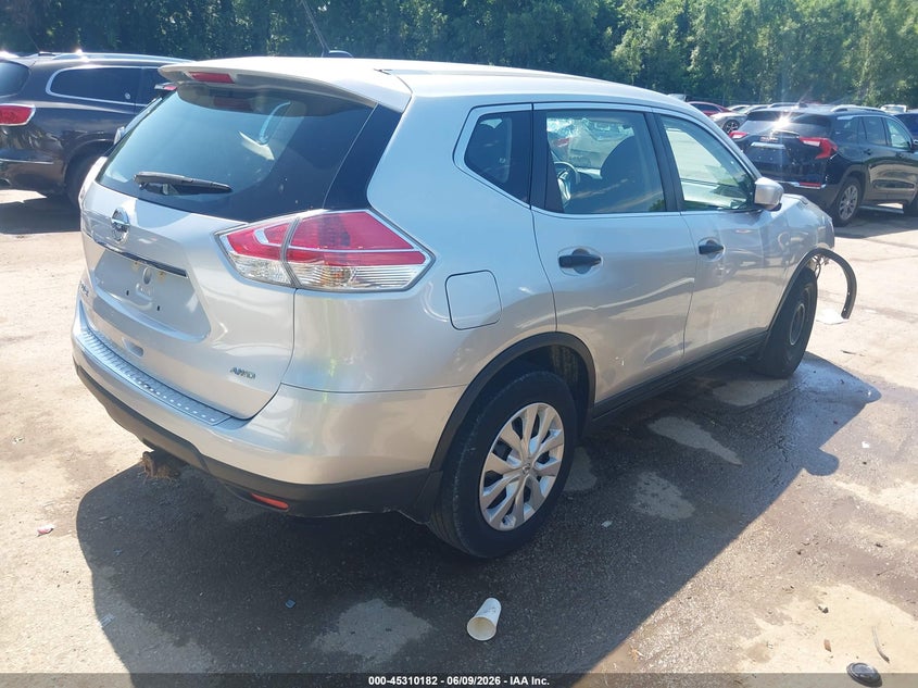 2016 NISSAN ROGUE auction photo 4