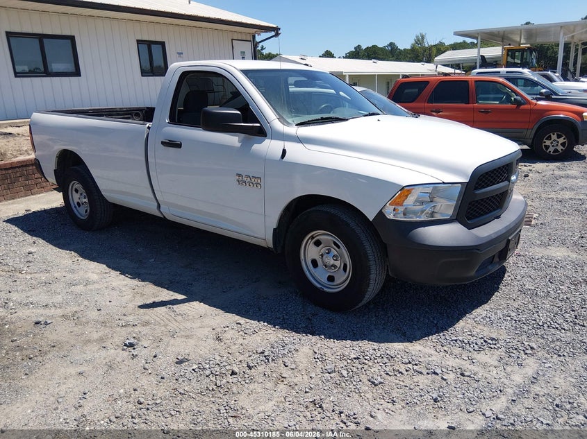 Vin: 3c6jr6dg8hg764875, lot: 45808111, ram 1500 tradesman  4x2 8' box 2017 img_1