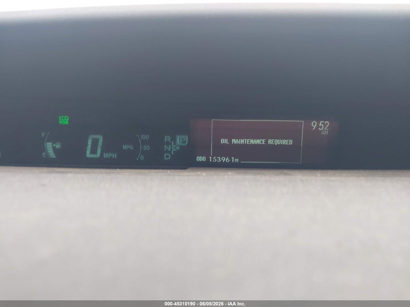 2010 Toyota Prius Ii VIN: JTDKN3DU4A0209011 Lot: 45310190