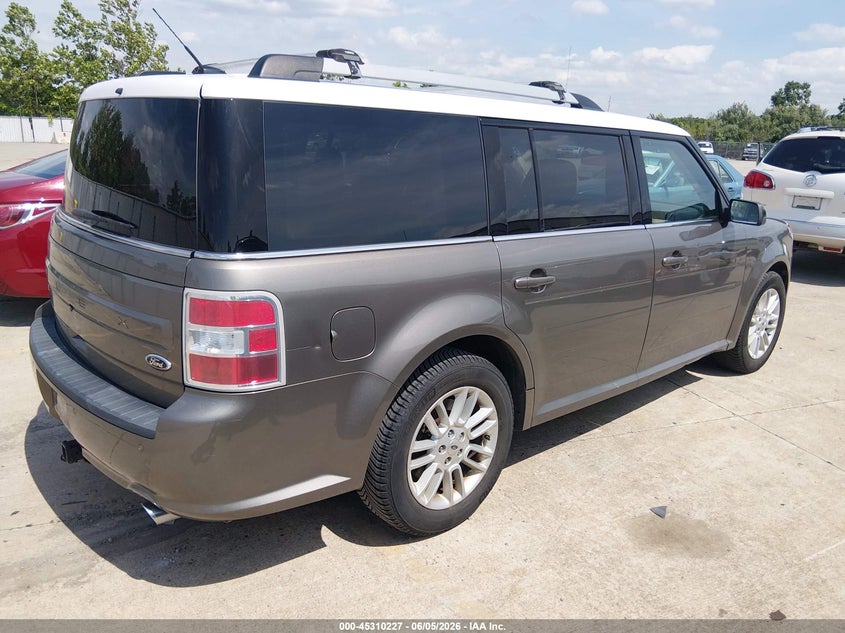 Vin: 2fmgk5c89ebd39008, lot: 45808153, ford flex sel 20144