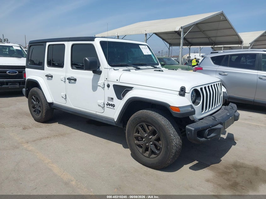 Vin: 1c4hjxdn0pw571512, lot: 45808171, jeep wrangler 4-door freedom 4x4 2023 img_1