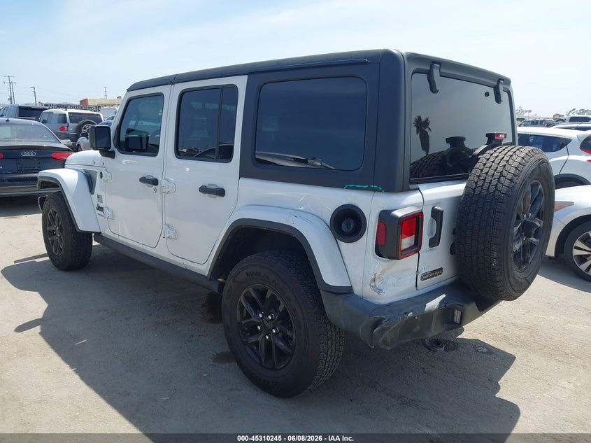 Vin: 1c4hjxdn0pw571512, lot: 45808171, jeep wrangler 4-door freedom 4x4 20233