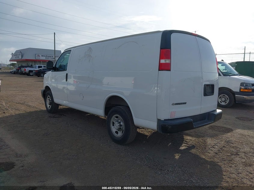 Vin: 1gcwgafp4l1179383, lot: 45808185, chevrolet express cargo rwd 2500 regular wheelbase wt 20203
