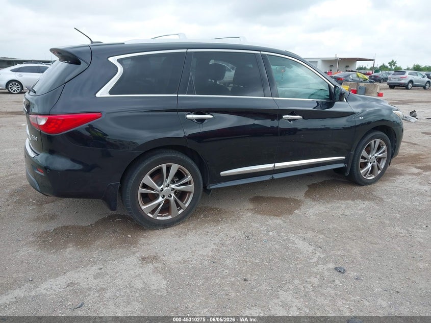 Vin: 5n1al0mm0ec523836, lot: 45808201, infiniti qx60 20144