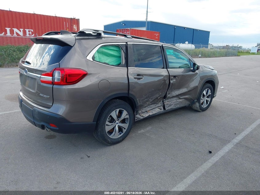 Vin: 4s4wmacd7m3418252, lot: 45808206, subaru ascent premium 20214